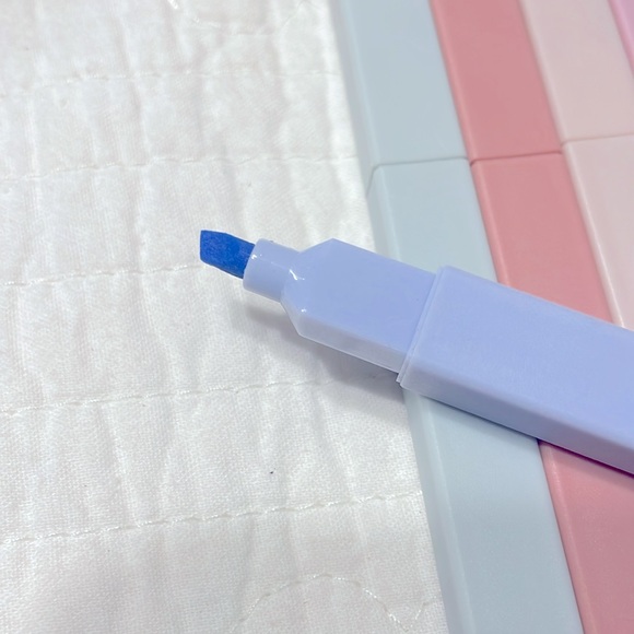 New Mr. Pen- Aesthetic Cute Pastel Highlighters Set, 6 pcs, Chisel Tip - Picture 3 of 3